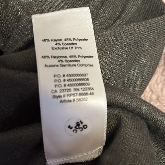 Aritzia Wilfred Free V-neck Long Sleeve Drape Dress with Pockets - Picture 7 of 7